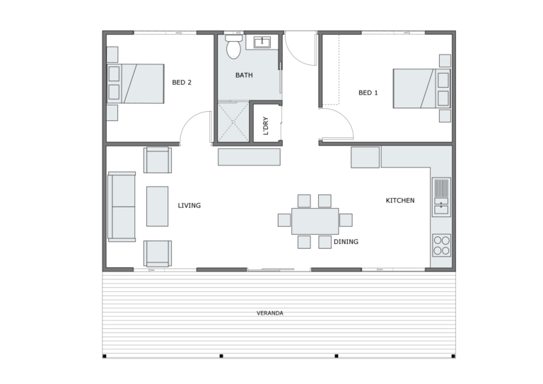 CA60 2D Floor plan R1